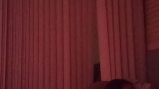 Recording up cute milfs night dress with panties shot
