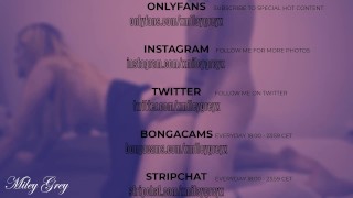 Sexiest Footjob ❤️ | Miley Grey