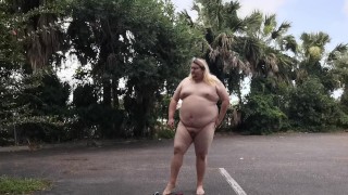 Dare: Strip Naked in Public for 50 seconds. Completed!