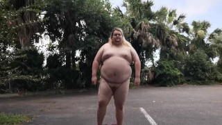 Dare: Strip Naked in Public for 50 seconds. Completed!