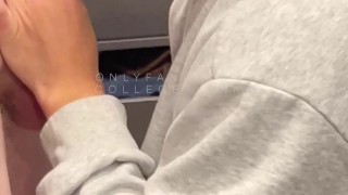 My Hung Boyfriend Records Me Deepthroating and Cumming with Him