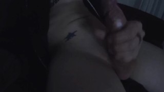 THE SHAFT STROKER STRIKES AGAIN!! HEAVY BREATHING - ROCK SOLID BIG COCK - HUGE CUM 