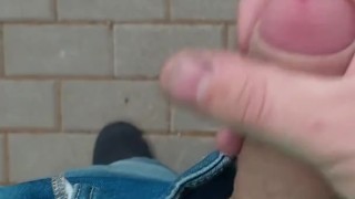 Masturbation in the tunnel