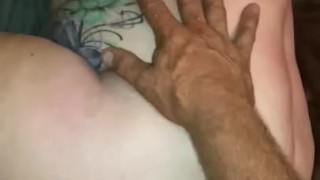 Busty amateur milf gets anal with loud nonstop cumming
