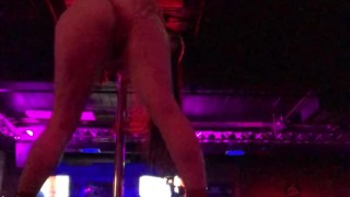 Real Stripper Pole Dancing at the Club