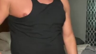 Boy cums a lot 