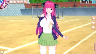 【エロゲーコイカツ！】五等分の花嫁 中野二々3DCG巨乳アニメ動画[Hentai Game Koikatsu! 5 toubun no hanayome Nin○ Nakano]