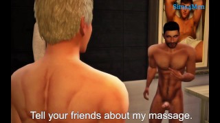 'It's more than just a simple massage!" Aston and Francis - SIMS 4
