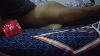 Fucking my Desi girl hole with condom on. She asked me to remove and fuck her ass