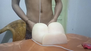 Twink Fucked her on kitchen tabe. She made me fuck he roughly