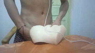 Twink Fucked her on kitchen tabe. She made me fuck he roughly