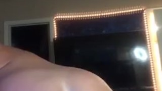 Hot Tan Bi Guy Rides Huge Dildo For The First Time!