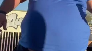 Stuffing my fat face 