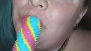 Toy licking