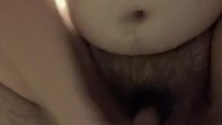 デブのアナルオナニー