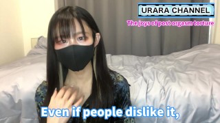 It is natural for sadistic woman to tease a man after ejaculation!? I talked about the fun of...