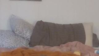 Beefy sexy guy in stripper underwear shaking thick ass and self fucks doggystyle 