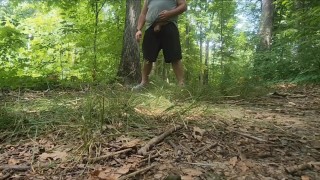Stopped hiking to piss on this tree