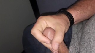 Trying to cum at adult book store