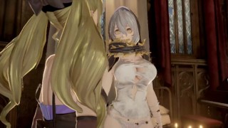 Code Vein Mia and Io Skirtless Mod Fanservice Appreciation p