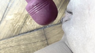 Cute Japanese School Girl Preparing Orange Panty with pussy juice for Daddy. kawaii hentai pussy HD