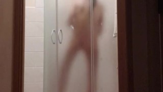 1.Real cuckold story.Hotwife is preparing for the night with young new toy.I visit her in the shower