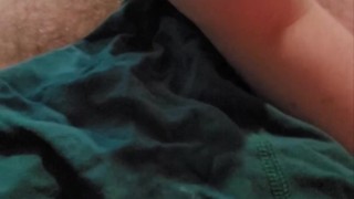 Cumming on my Daddy's undies