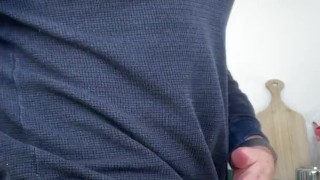 Just a few strokes of my hard, erect boner.