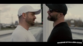 Gorgeous Cocked Racer Does In Long Haired Hunk - Cole Connor, Darenger McCarthy - RagingStallion