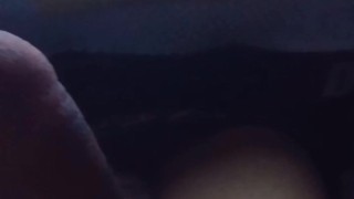 I throwed a lots of cum on my freind pc by my long curved dick (im in trouble)