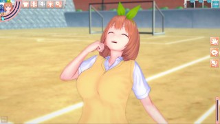 【エロゲーコイカツ！】五等分の花嫁 中野四葉3DCG巨乳アニメ動画[Hentai Game Koikatsu! 5 toubun no hanayome Yotsuba Nakano]