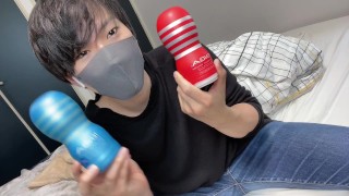 【クールTENGA!!】冷えたテンガでオナニーしたら清涼感MAXでイきました♡　レビュー動画　個人撮影　オナホ　オナホール　女性向け　男性向け　大量射精　自撮り　ノンケ　ゲイ　JapaneseGay