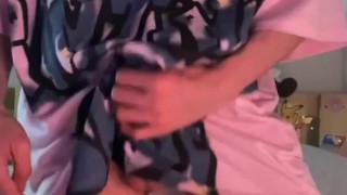 cute skater boy jerking in his bedroom (cum, 18+)