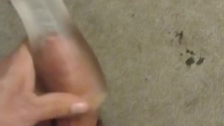 Cumming inside pocket pussy