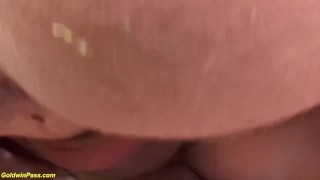 deepthroat queen outdoor dp fucked