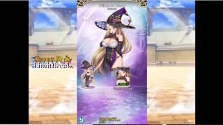 Queen's Blade Limit Break Witch of Allure Wisteria Fanservice Appreciation