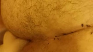 Had to give my dildo a good time after a wet dream