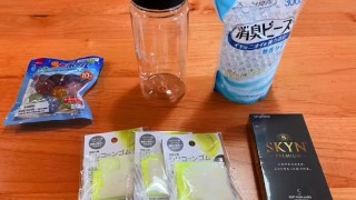 100円ショップの消臭ビーズでコスパの良いオナホを作ってみた
