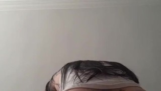 Giving her her dose of cock in the morning