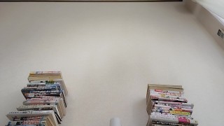 Hairy Japanese uncircumcised penis Masturbating with VR device and anal orgasm contractions Part1