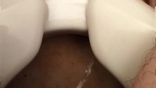 Peeing just after climaxing from anal masturbation