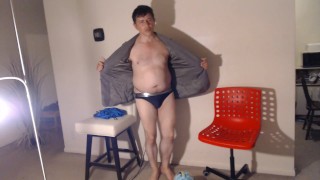 Scottish Soccer Player Strips and Shows Off His Skills Naked & Hard!