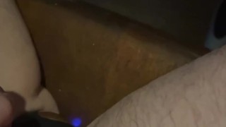 I’m jerking while testing out a new butt plug sex toy