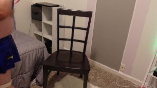 Damsel in self bondage needs buddy