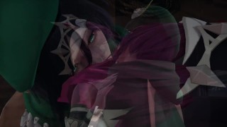 Genshin Impact Futa Venti x Rosaria Boat trip