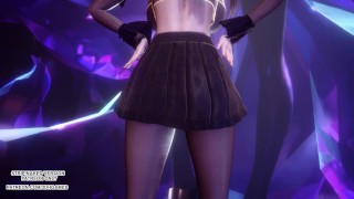 [MMD] Sistar - Shake It Ahri Sexy Kpop Dance League Of Legends KDA Korean Dance