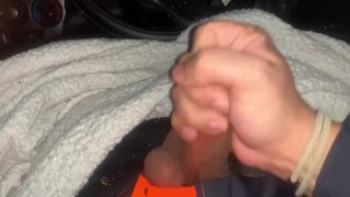 Masturbation in car 
