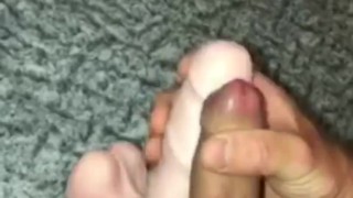 Frotting For Fun With A Fake Cock Leads To Huge Cumshots