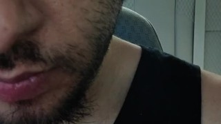 Quick JERK and CUM in a busy West Hollywood ally