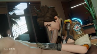 Evening Blowjob Tracer. GCRaw. Overwatch
